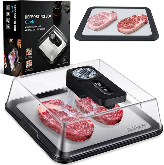 🔥50% OFF Today! M2 Rapid Defrost Tray – Thaw Frozen Meat in Minutes, Not Hours
