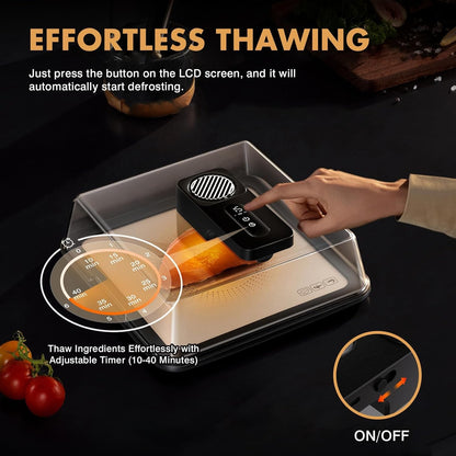 🔥50% OFF Today! M2 Rapid Defrost Tray – Thaw Frozen Meat in Minutes, Not Hours
