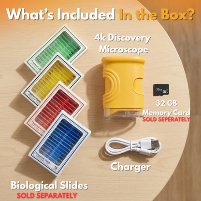🧪Summer STEM Sale! Valorsapp™ 4K Discovery Microscope – Explore the Invisible in Stunning 4K!