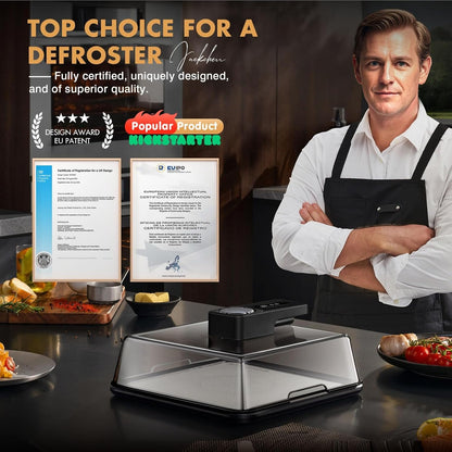 🔥50% OFF Today! M2 Rapid Defrost Tray – Thaw Frozen Meat in Minutes, Not Hours