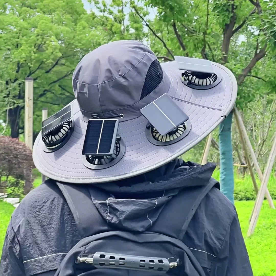 🔥 Dad’s Favorite Summer Hat Is Here❄️ 2026 New 6-Fan Solar Cooling Hat