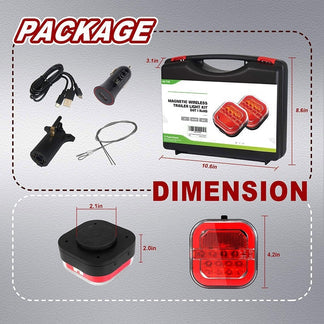 US Plug Wireless Magnetic Lights