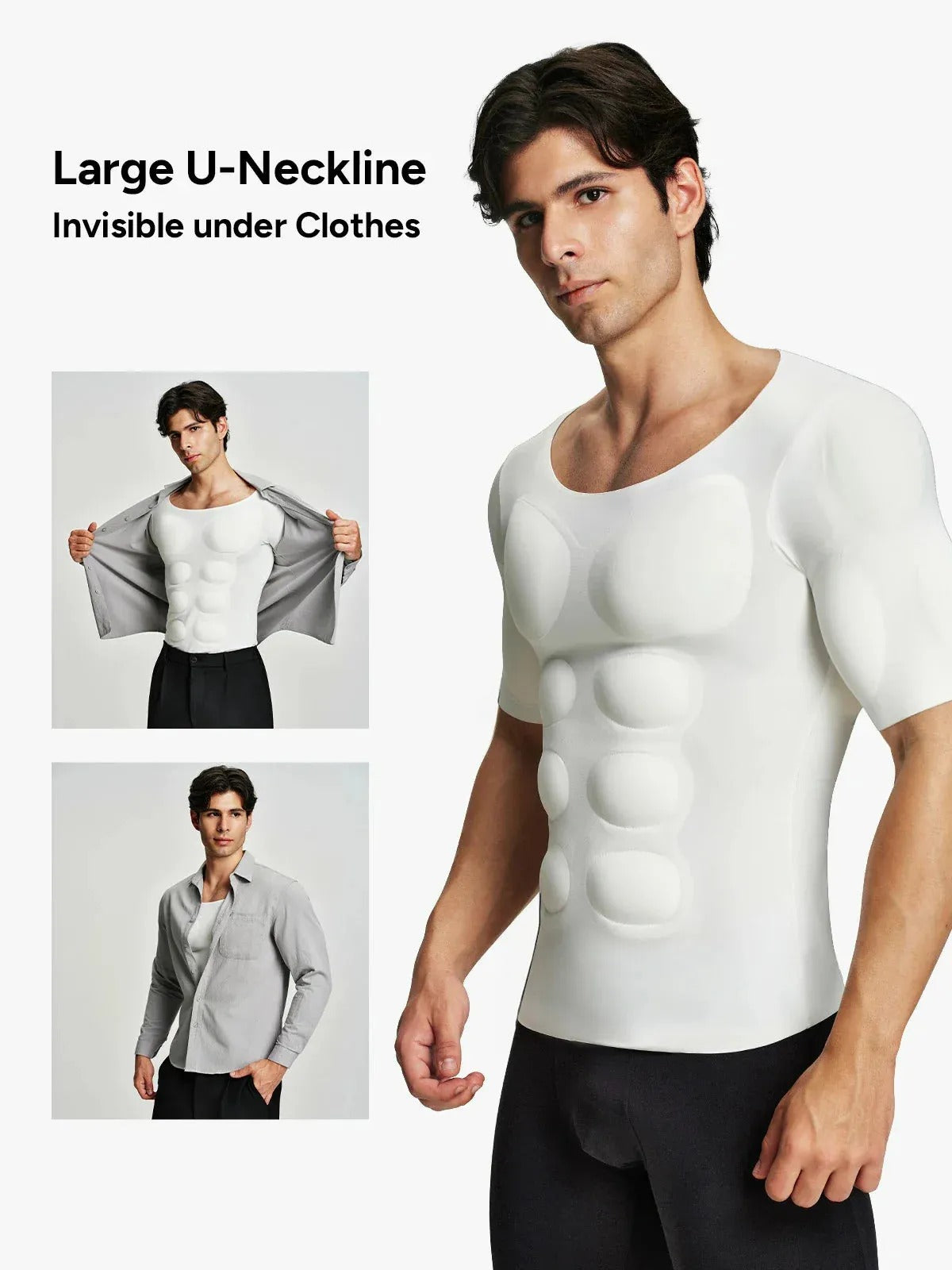 🏋️‍♂️The Ultimate Confidence Boost for Men – FORMA TERAZ™ Shaping Top