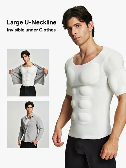 🏋️‍♂️The Ultimate Confidence Boost for Men – FORMA TERAZ™ Shaping Top