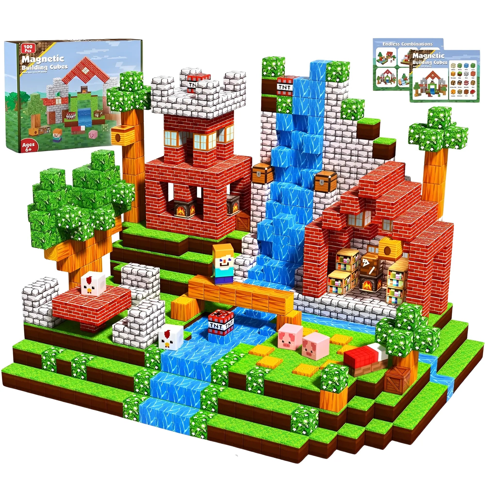 Animal Grassland 100 PCS