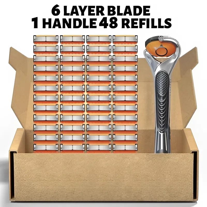 ✨2026 Sale 50% OFF✨ Ultra Sharp Stainless Steel Blades for Smooth Shaving