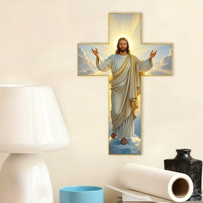 🔥HOT SALE 49% OFF🔥Retro Jesus Christ Wall Cross Decor