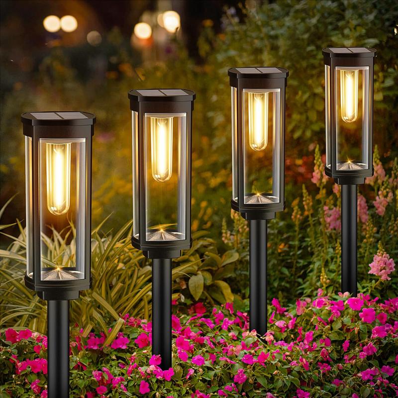 🌙✨ Retro-style solar garden light: Buy 2, get 1 FREE! 🏡💡 Filament design, IP65 waterproof & 14-hour illumination for cozy summer evenings