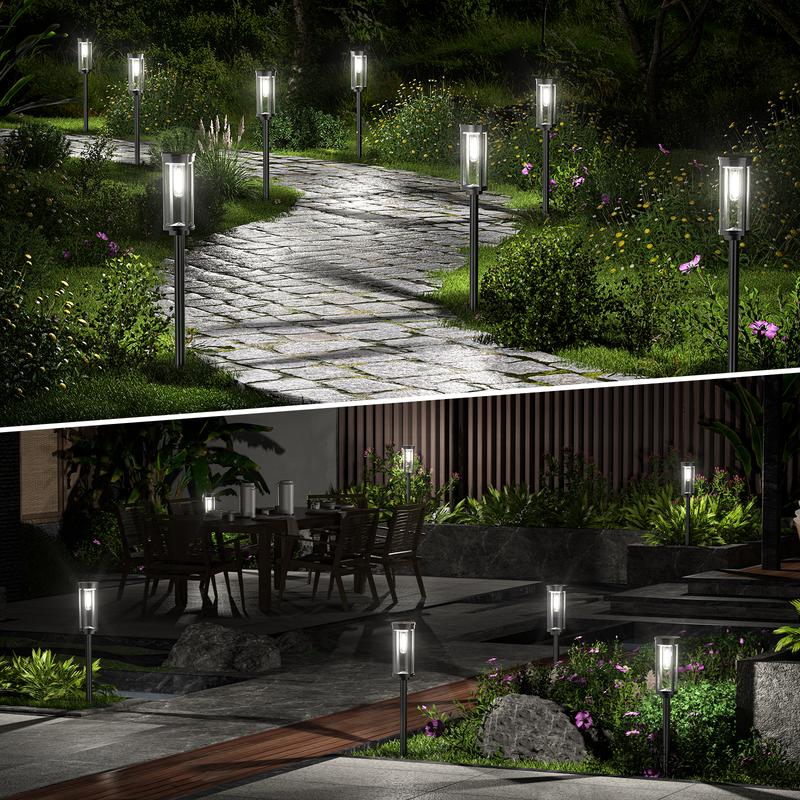 🌙✨ Retro-style solar garden light: Buy 2, get 1 FREE! 🏡💡 Filament design, IP65 waterproof & 14-hour illumination for cozy summer evenings