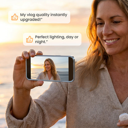 📢📢55%  OFF !! ⏰Magnetic Selfie Monitor Screen for Phone Rear Camera