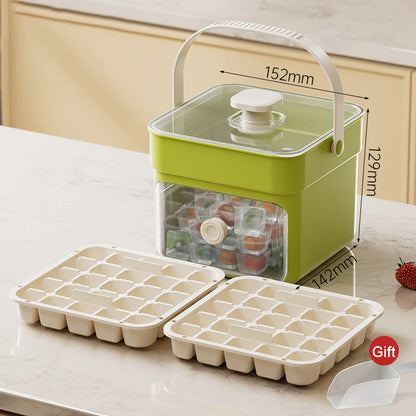 🔥OFFERTA SPECIALE 50% DI SCONTO🔥⏱️ Cubetti di ghiaccio pronti in pochi secondi: basta premere e rilasciare! 🧊✨