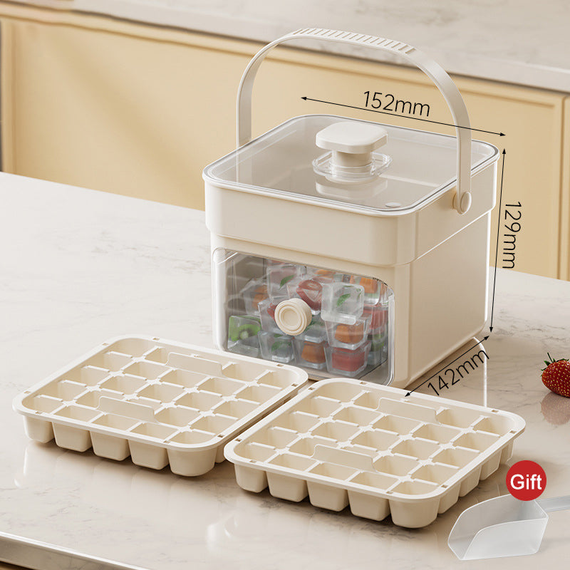 🔥OFFERTA SPECIALE 50% DI SCONTO🔥⏱️ Cubetti di ghiaccio pronti in pochi secondi: basta premere e rilasciare! 🧊✨