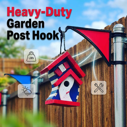 🔥Limited Offer 50%OFF🔥Multi-Use Patio & Garden Fence Post Hanger Hook