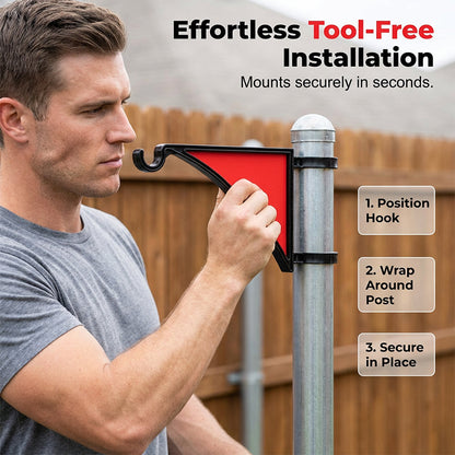 🔥Limited Offer 50%OFF🔥Multi-Use Patio & Garden Fence Post Hanger Hook